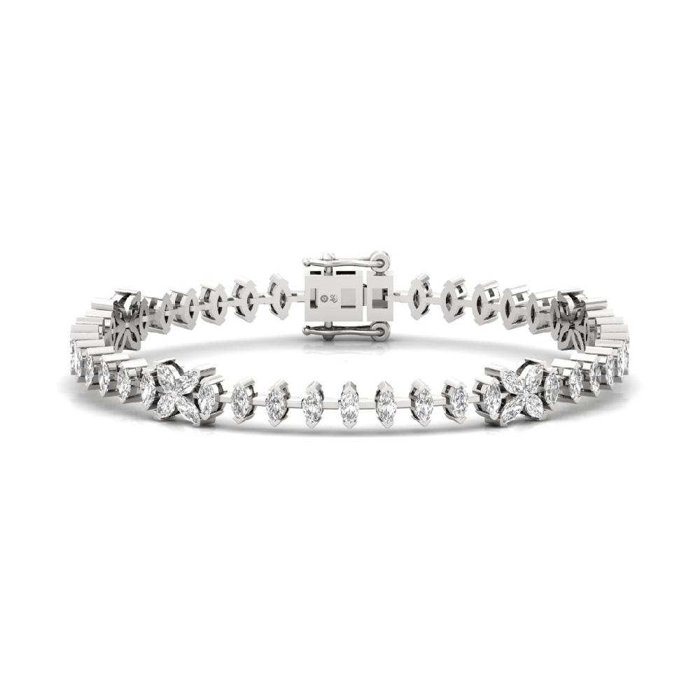 Bracelet marquise CVD-Lab grown Diamond Elegance