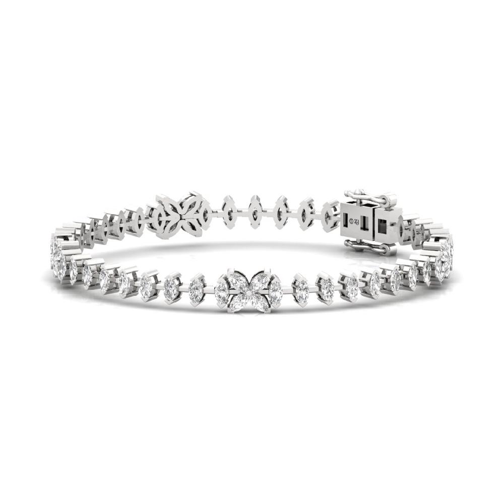 Bracelet marquise CVD-Lab grown Diamond Elegance