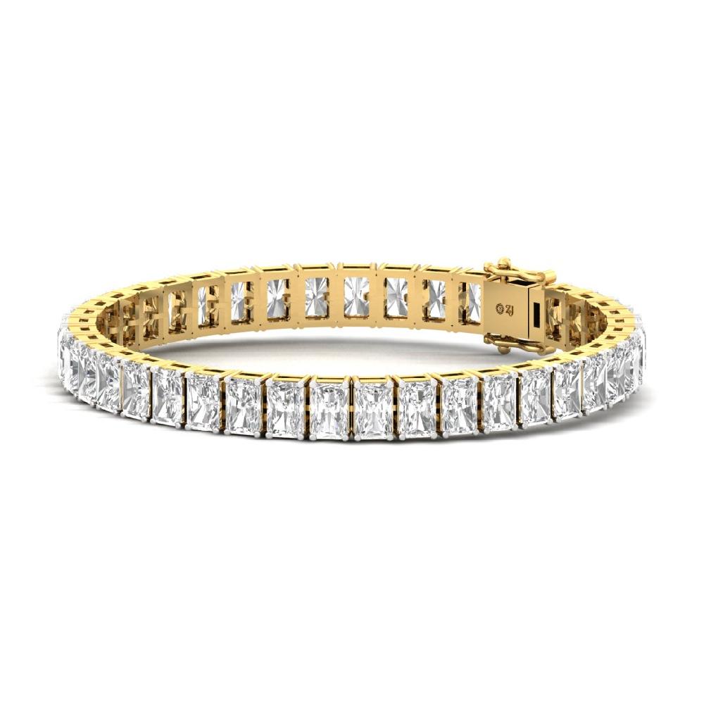 Radiant-Cut CVD-Lab Grown Diamond Forever Shine Tennis Bracelet