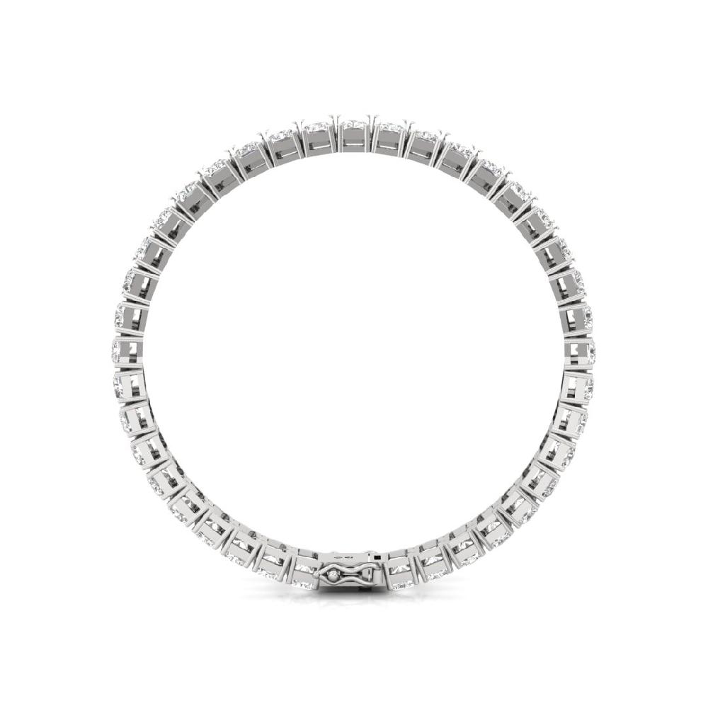 Radiant-Cut CVD-Lab Grown Diamond Forever Shine Tennis Bracelet