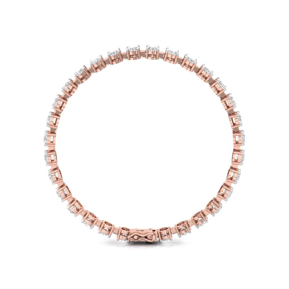 Oval Cut CVD-Lab Grown Diamond Everlasting Spark Tennis Bracelet