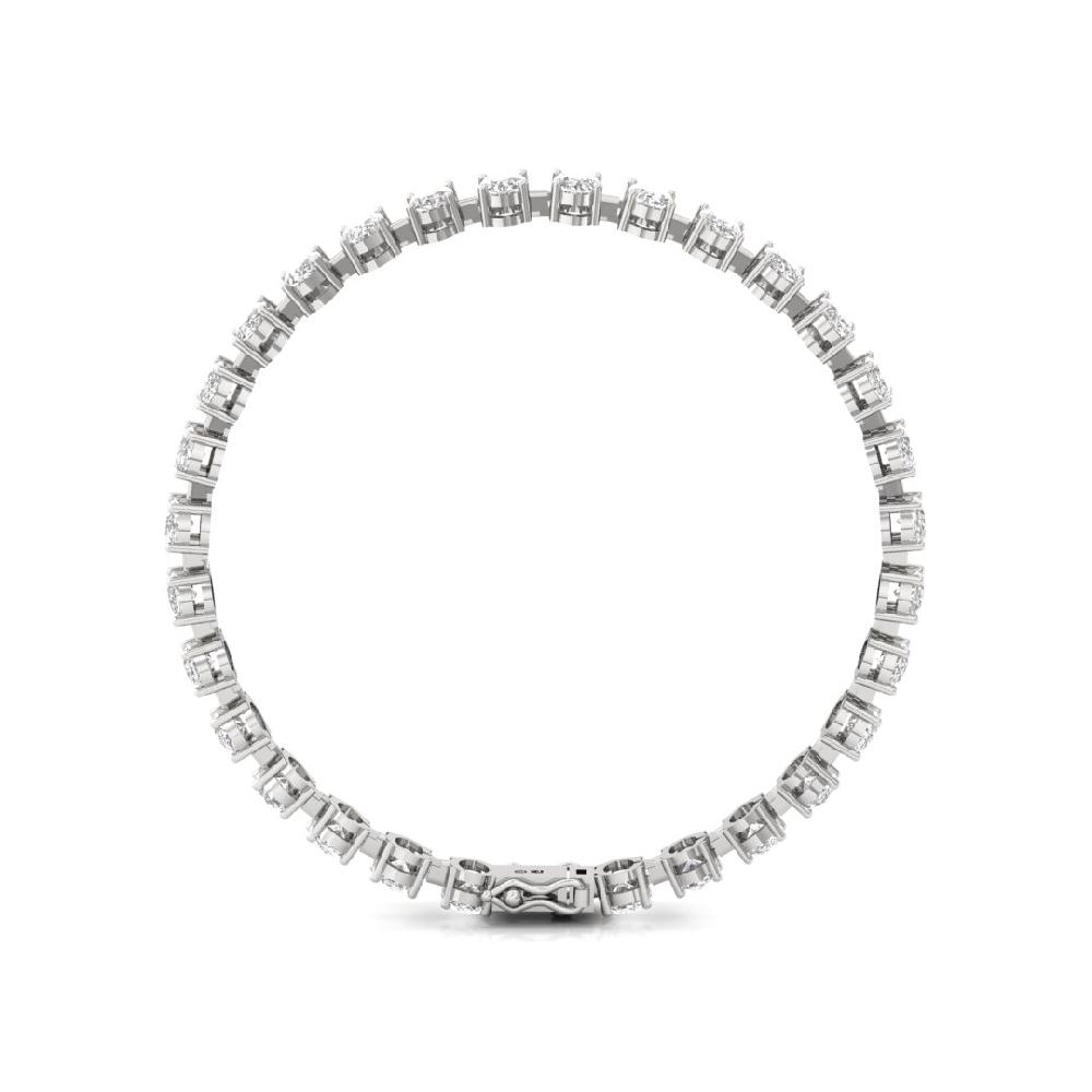 Oval Cut CVD-Lab Grown Diamond Everlasting Spark Tennis Bracelet