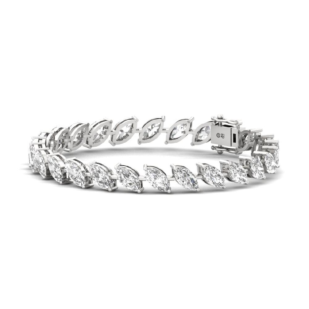 Marquise CVD Diamond Heirloom Glow Tennis Bracelet