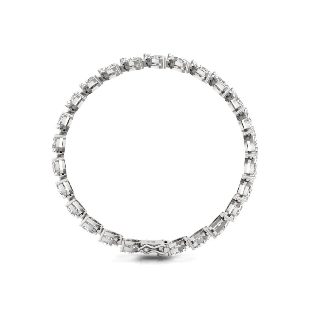Marquise CVD Diamond Heirloom Glow Tennis Bracelet