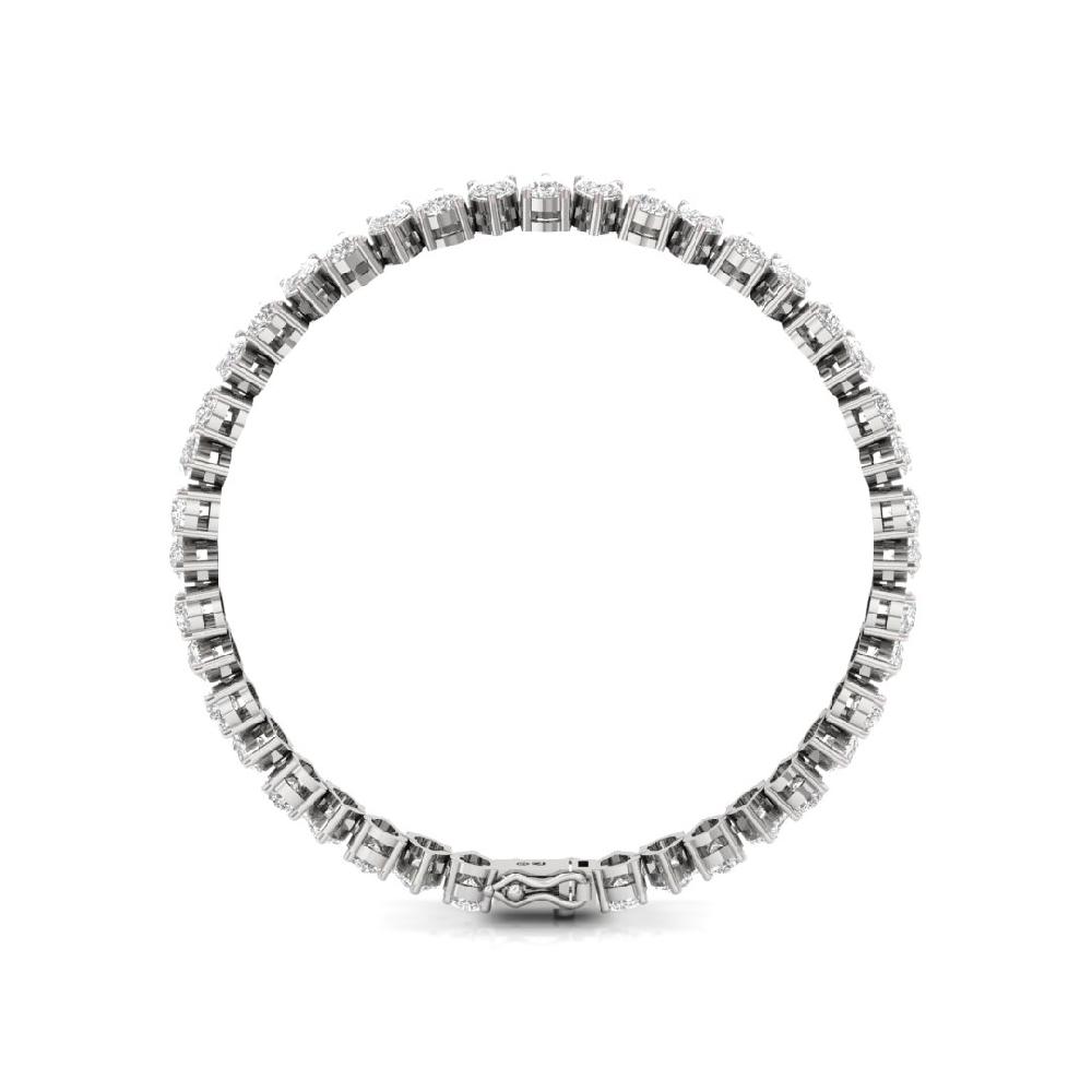 Pear-Cut cvd lab grown Diamond Timeless Beauty Tennis Bracelet