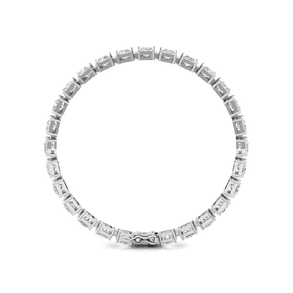 Princess-Cut CVD Diamond Ethereal Bliss Tennis Bracelet