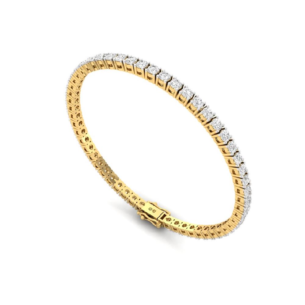 Round Diamond Eternal Grace Tennis Bracelet