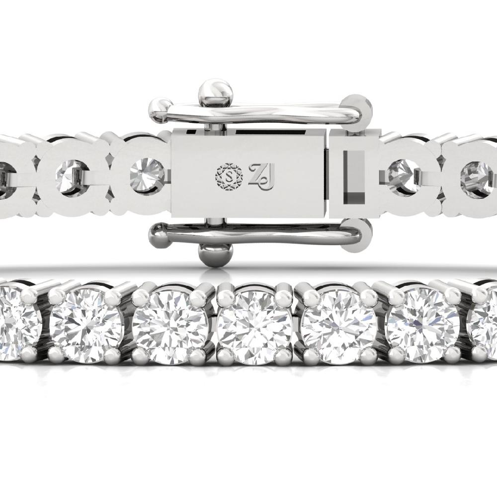 Round Diamond Eternal Grace Tennis Bracelet