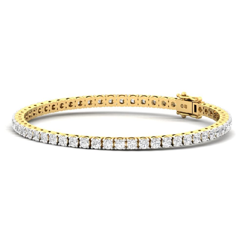 Round Diamond Eternal Grace Tennis Bracelet
