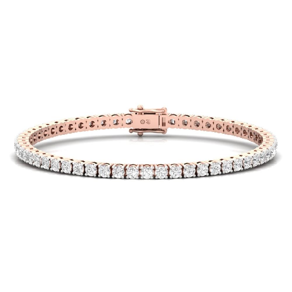 Round Diamond Eternal Grace Tennis Bracelet