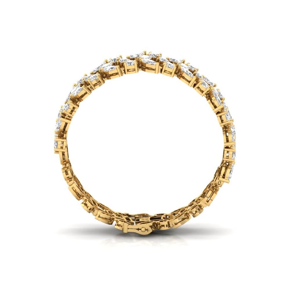 Marquise, Pear & Round CVD & Lab Grown Diamond Eternal Grace Bracelet