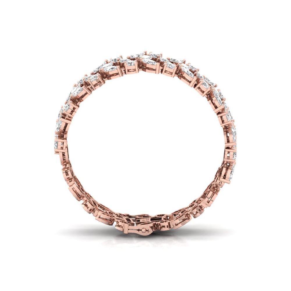 Marquise, Pear & Round CVD & Lab Grown Diamond Eternal Grace Bracelet
