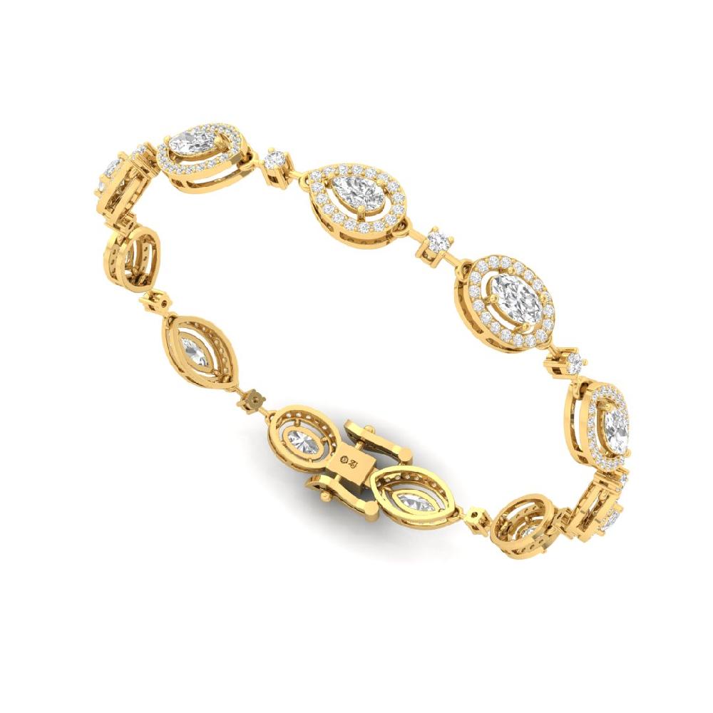 Elegant Marquise & Oval Lab grown Diamond Bracelet
