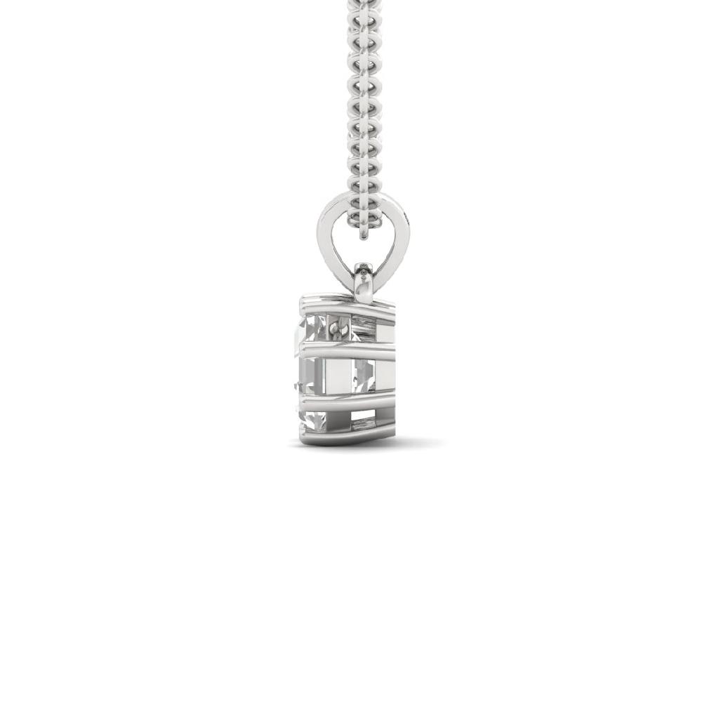 Octagon Cut CVD Lab grown Diamond Radiance Solitaire Pendant