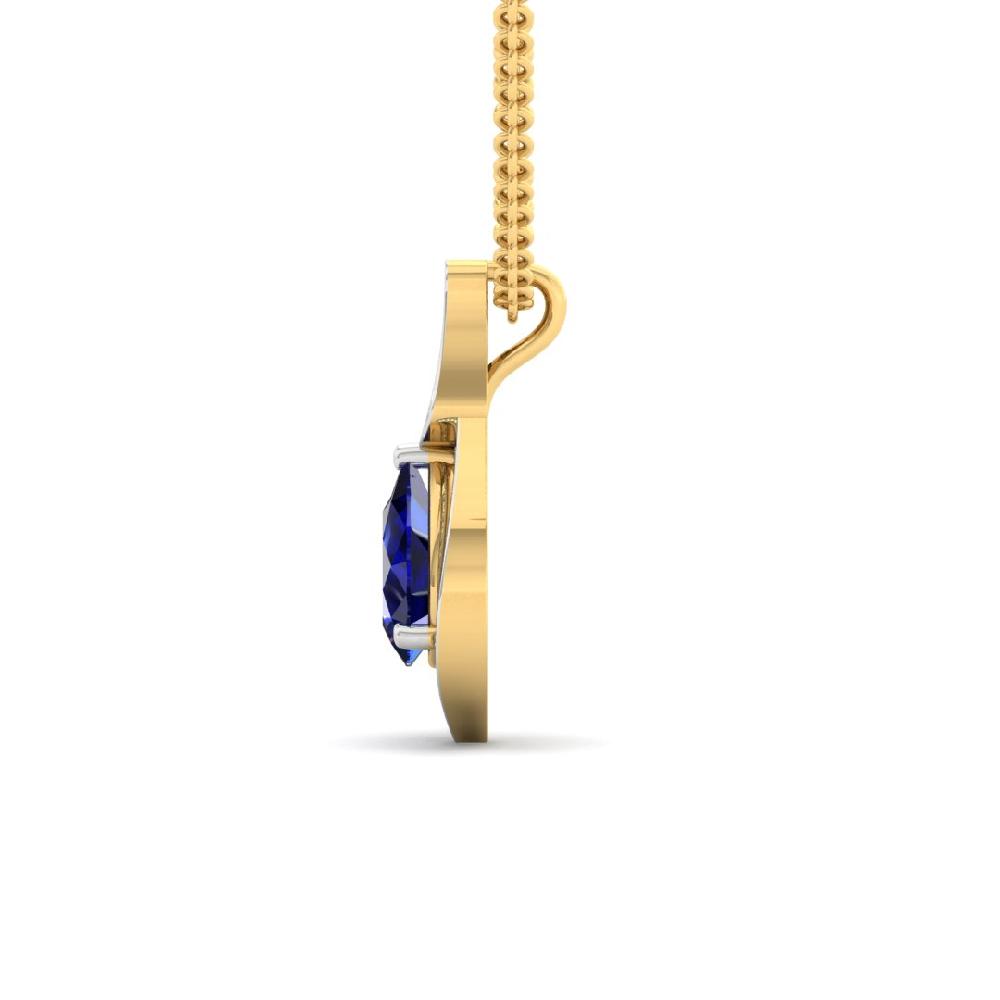 Per Cut & Round Cut CVD-Lab grown Diamond Celestial Symphony Solitaire Pendant