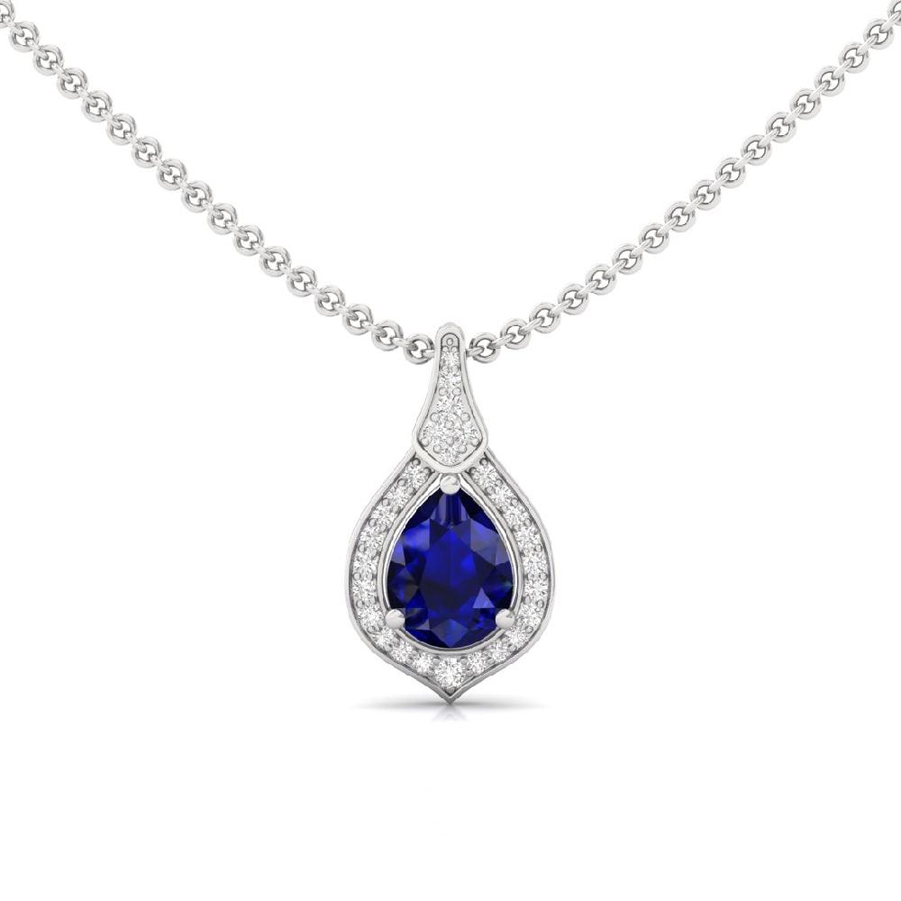 Per Cut & Round Cut CVD-Lab grown Diamond Celestial Symphony Solitaire Pendant
