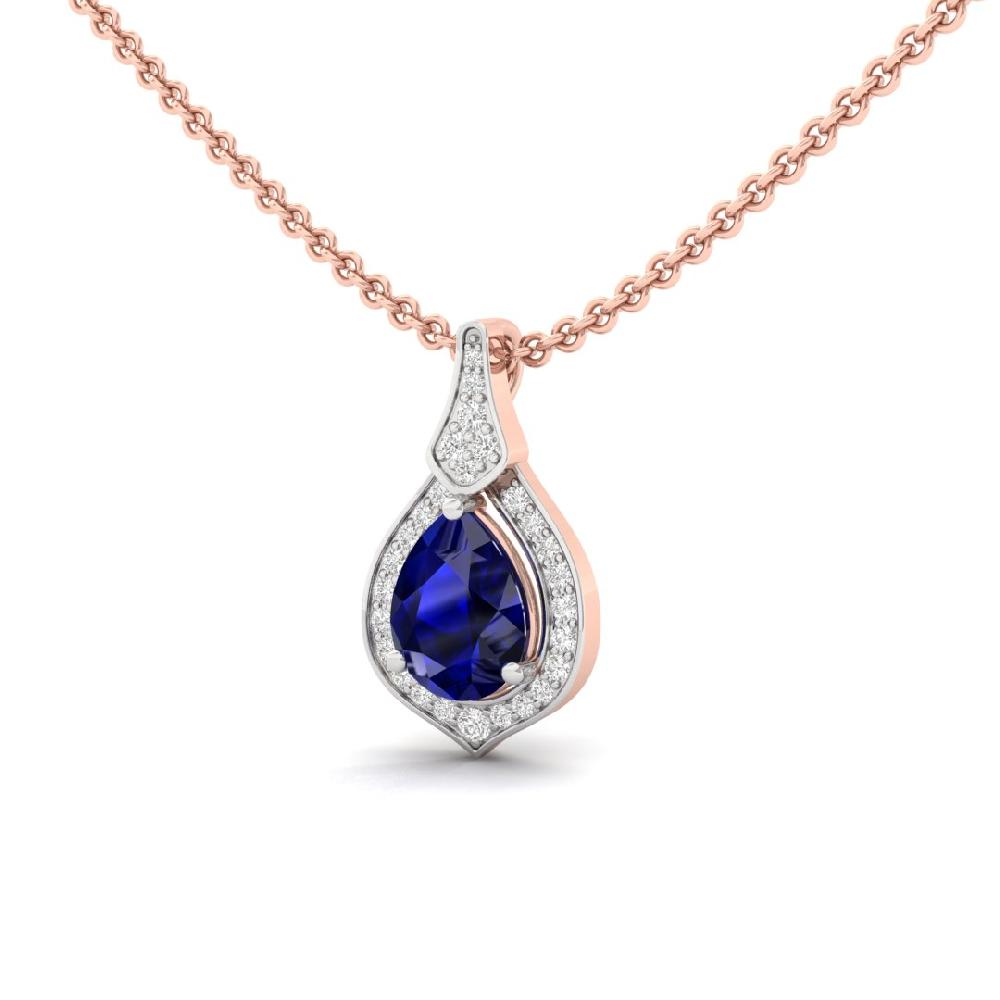Per Cut & Round Cut CVD-Lab grown Diamond Celestial Symphony Solitaire Pendant