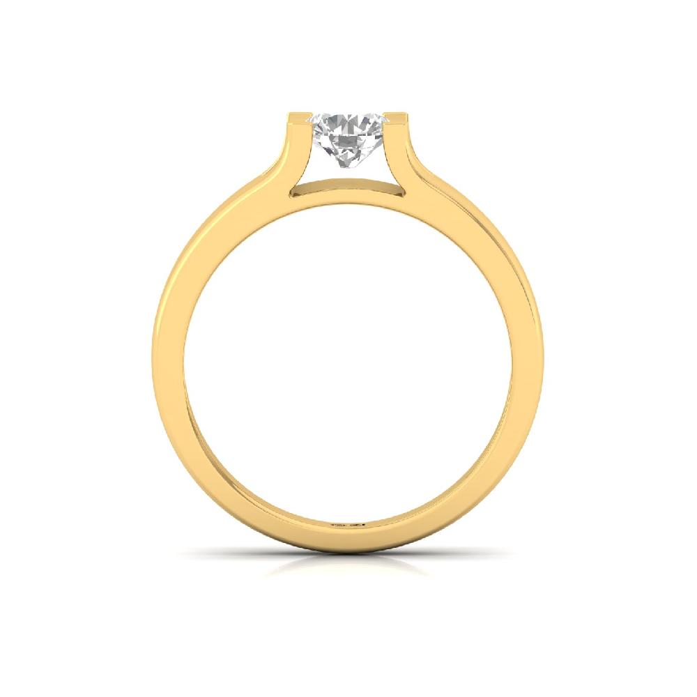 0.80ct Solitaire Round Lab-Grown Diamond Men's Ring