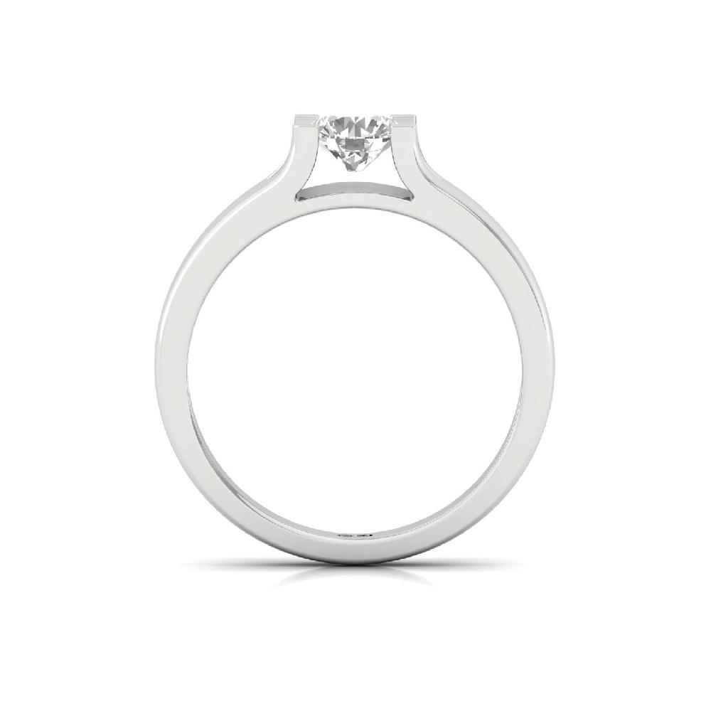0.80ct Solitaire Round Lab-Grown Diamond Men's Ring