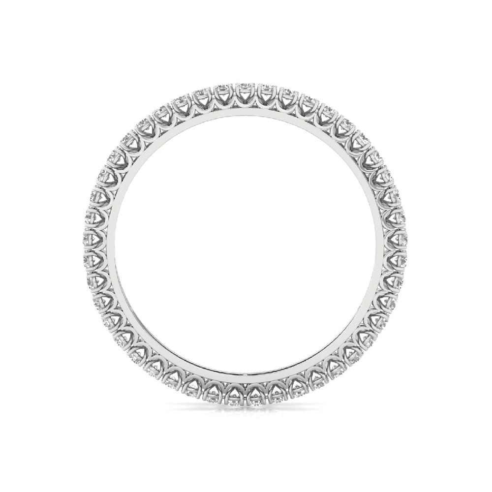 7MM round Cut lab grown Diamond bangle (1 pair )