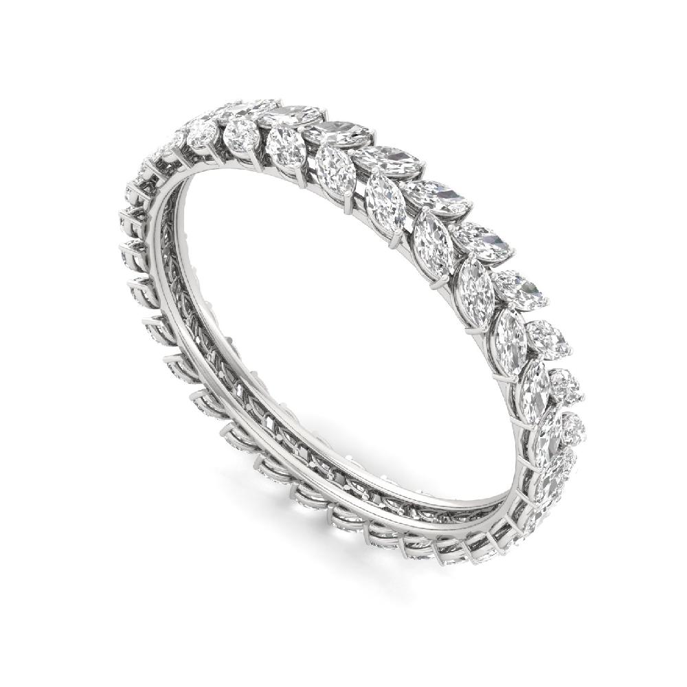 Marquise Cut lab grown diamond Bangle (1 pic)