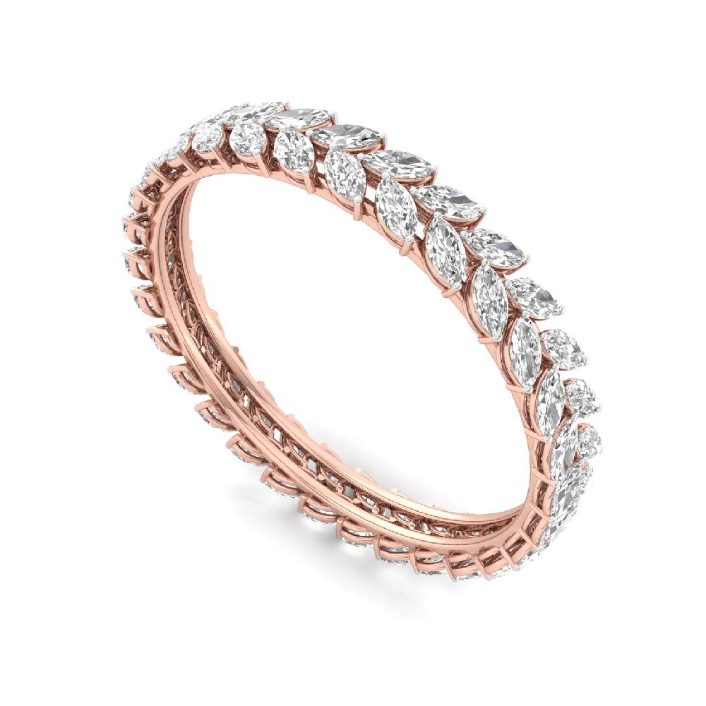 Marquise Cut lab grown diamond Bangle (1 pic)