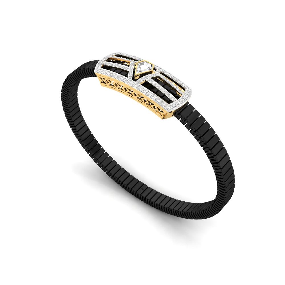 Men’s fancy lab grown Diamond Bracelet