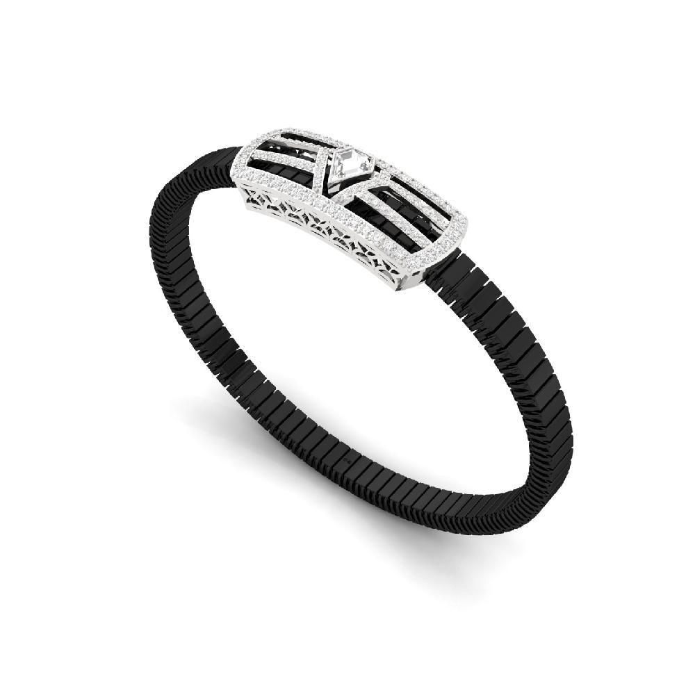 Men’s fancy lab grown Diamond Bracelet