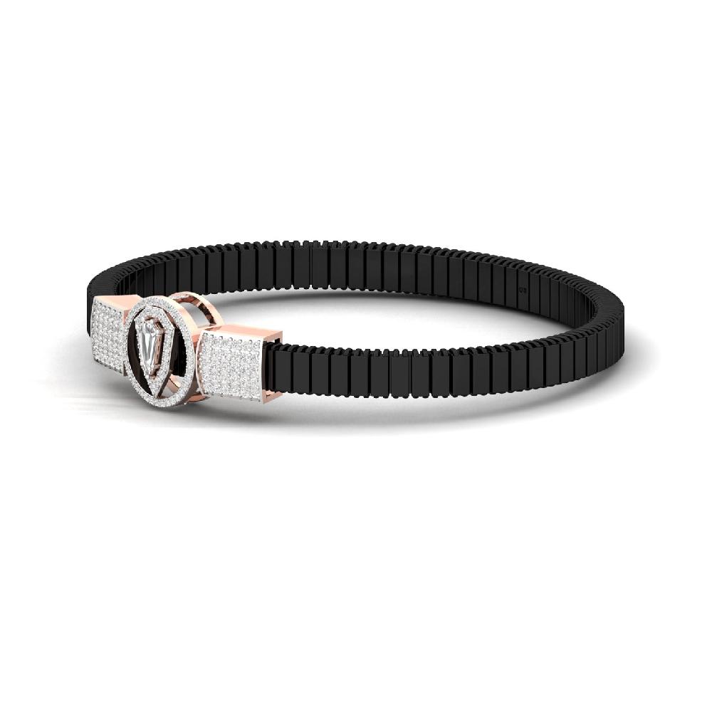 unique cut & Round Cut Lab Grown Diamond Bracelet