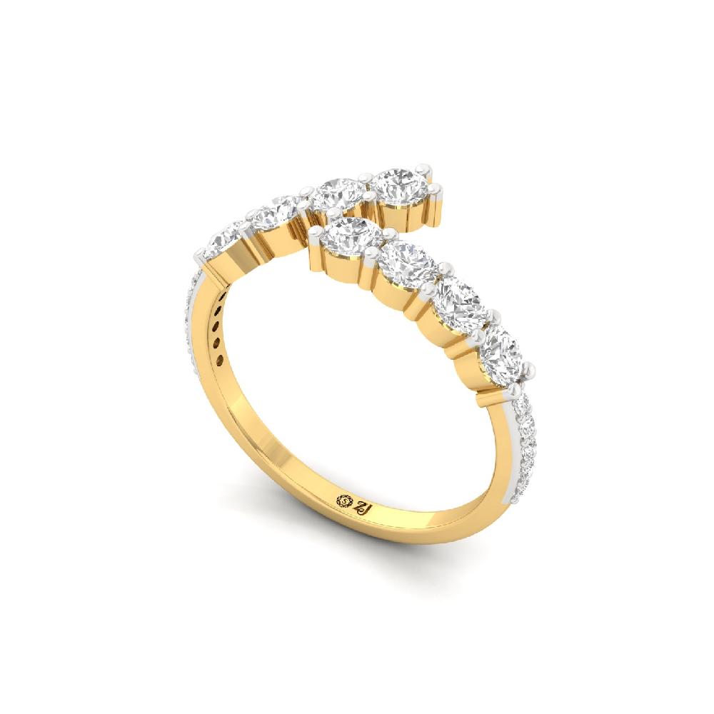 Sparkle CVD lab grown Diamond Ring