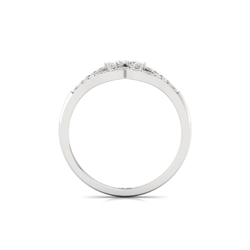 0.47 CT Pear & Marquise Cut Lab Grown Diamond Ring