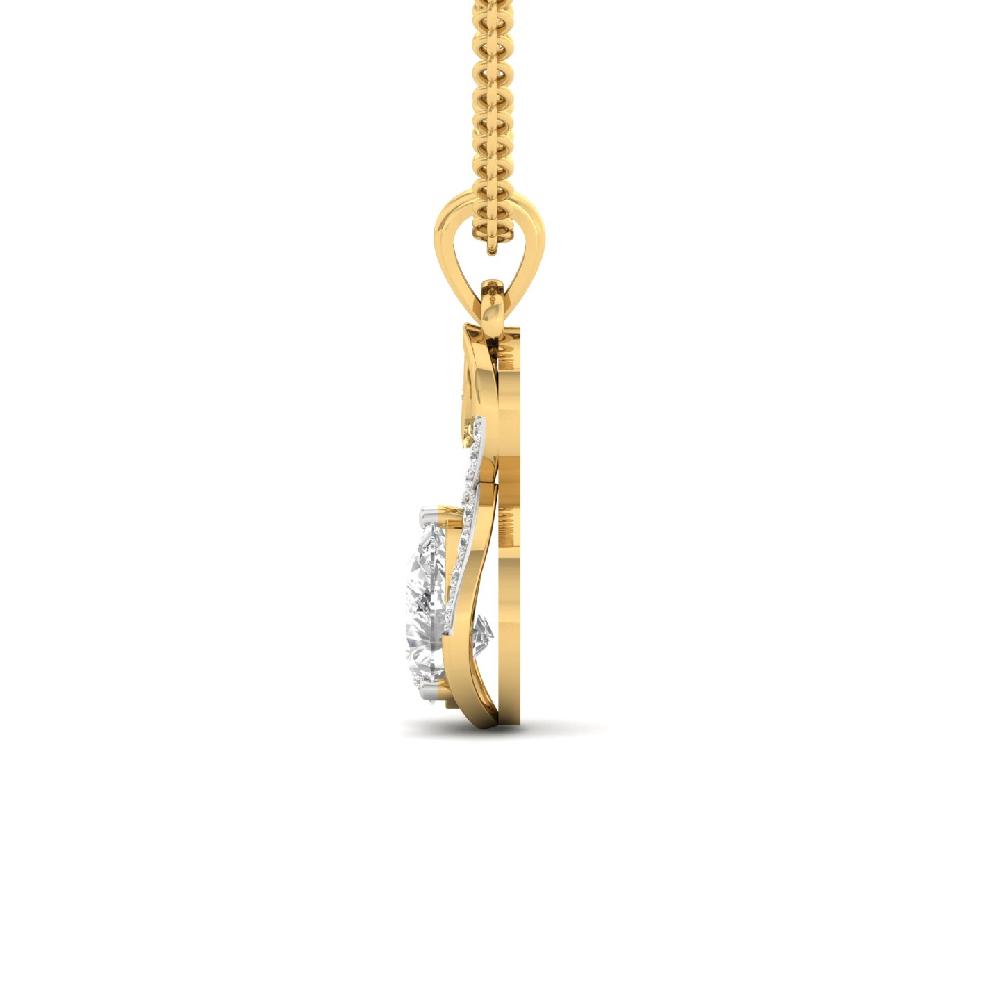 Infinity Halo CVD Diamond Pendant
