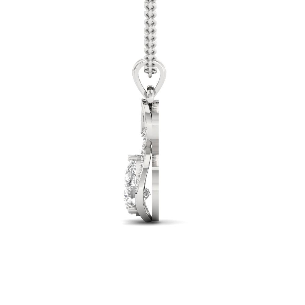 Infinity Halo CVD Diamond Pendant