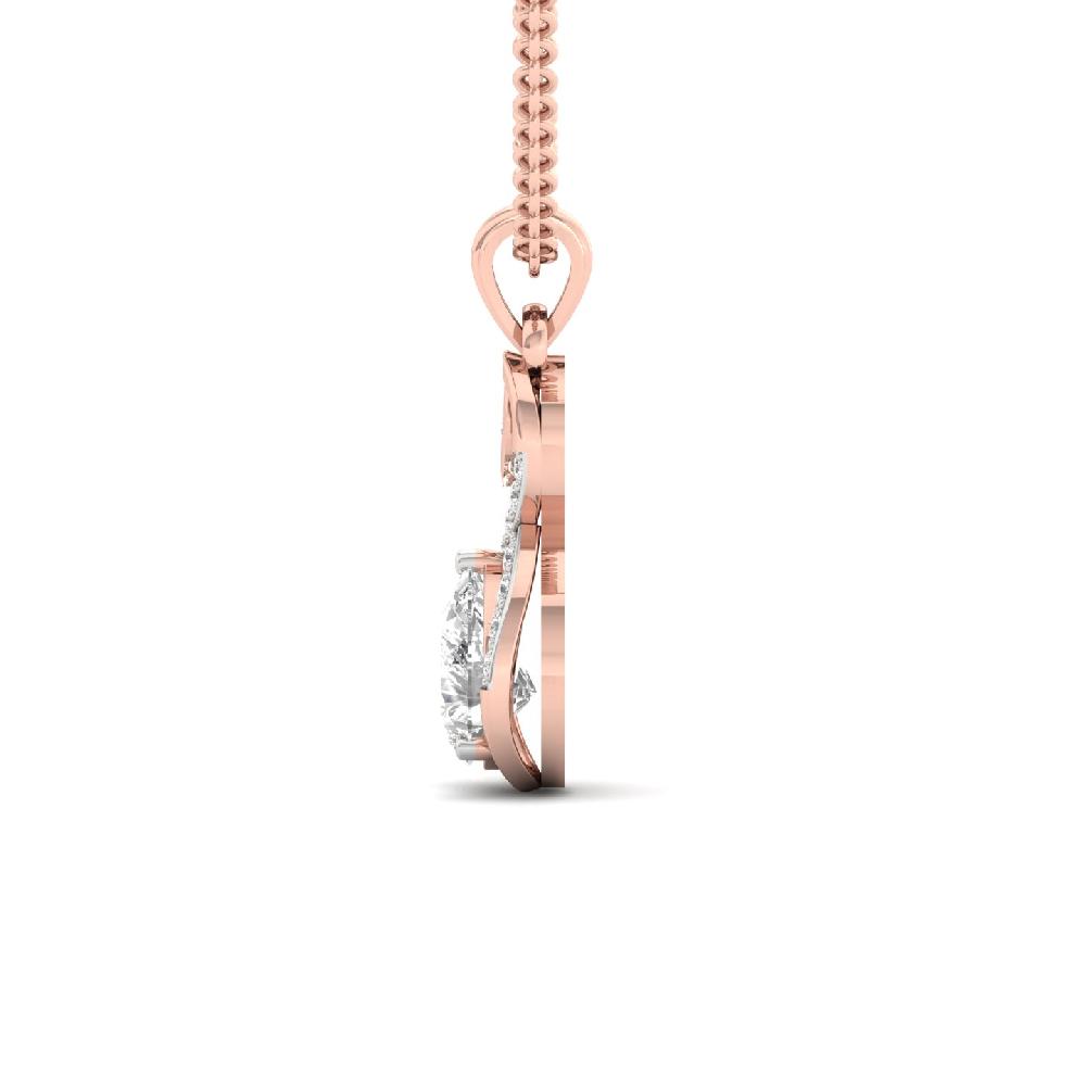 Infinity Halo CVD Diamond Pendant
