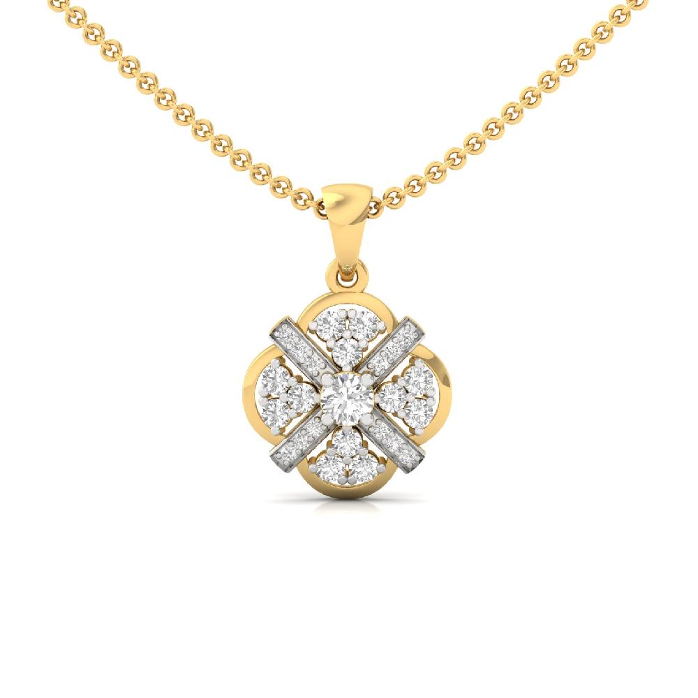 Eternal Cross Lab Grown Diamond Pendant