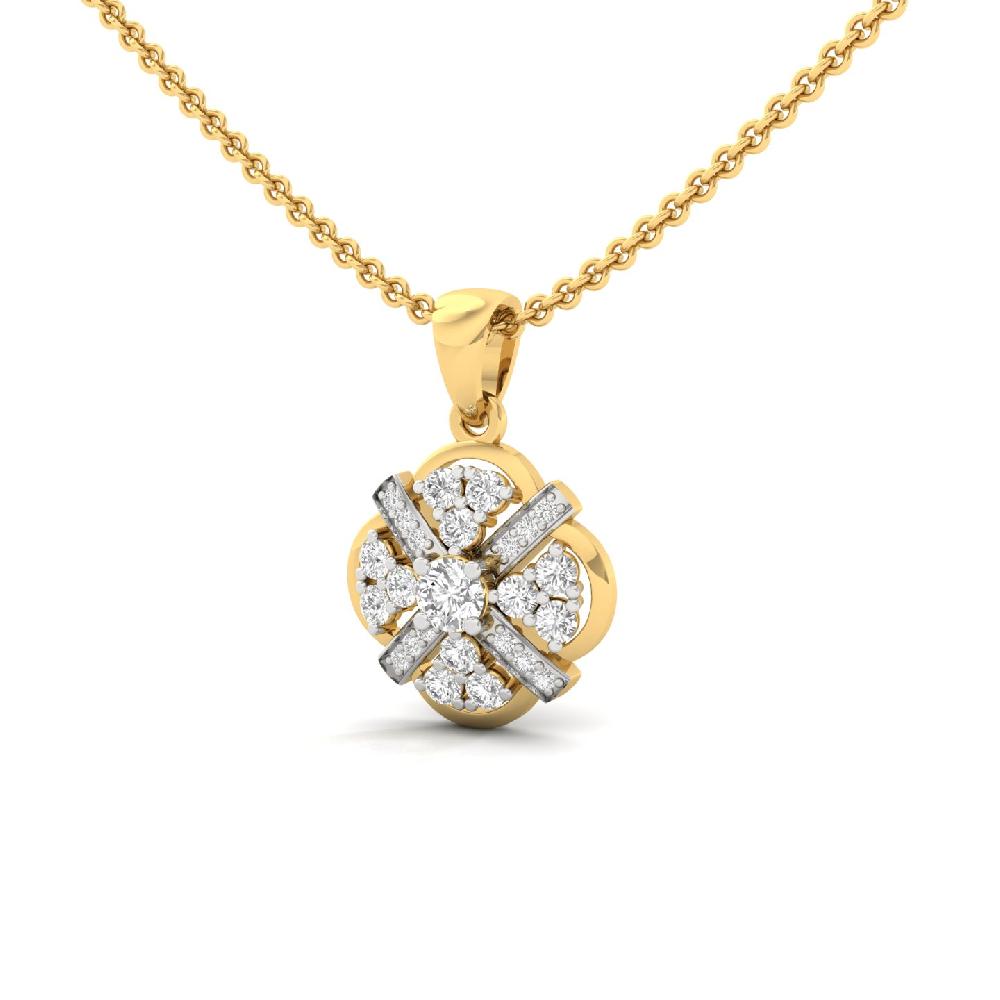 Eternal Cross Lab Grown Diamond Pendant