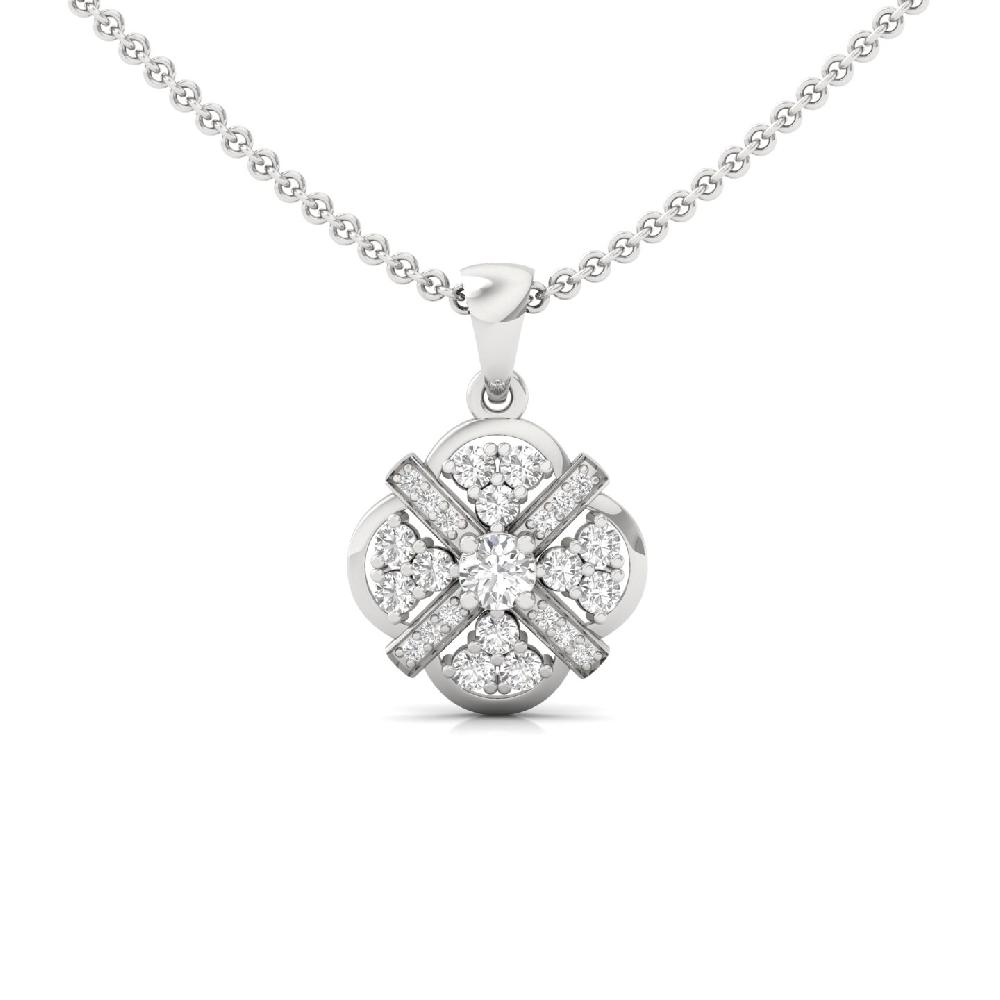 Eternal Cross Lab Grown Diamond Pendant