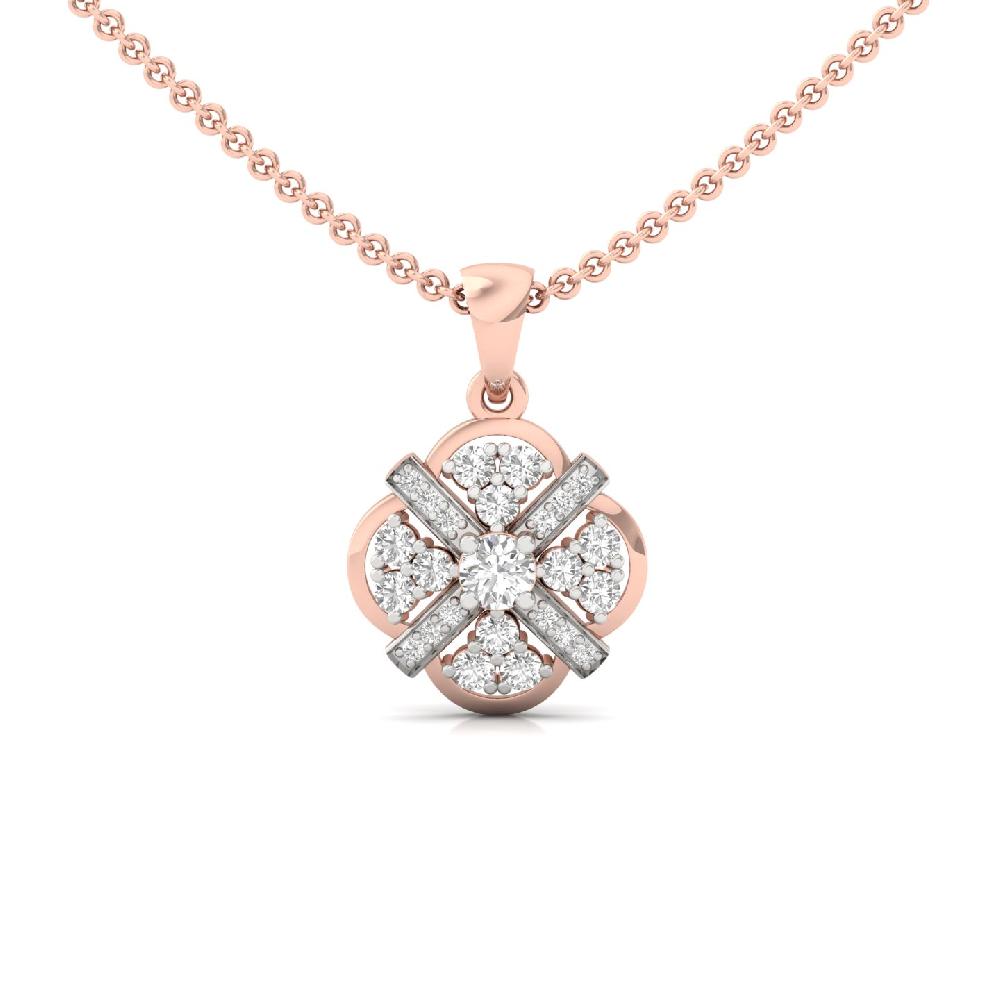 Eternal Cross Lab Grown Diamond Pendant