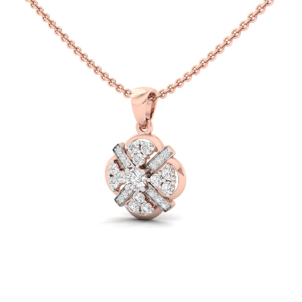 Eternal Cross Lab Grown Diamond Pendant