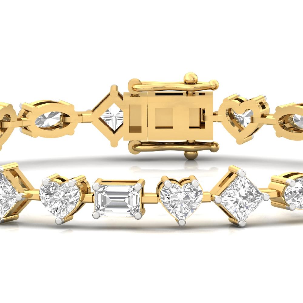 Luxurious Bracelet Lab Grown Diamond for Women