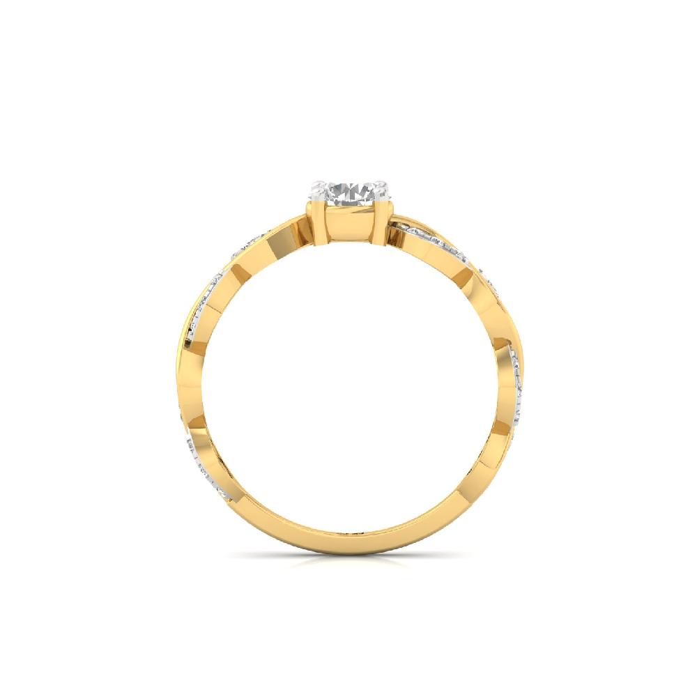 Timeless 0.52ct Round Cut Solitaire in Lab Grown Diamonds