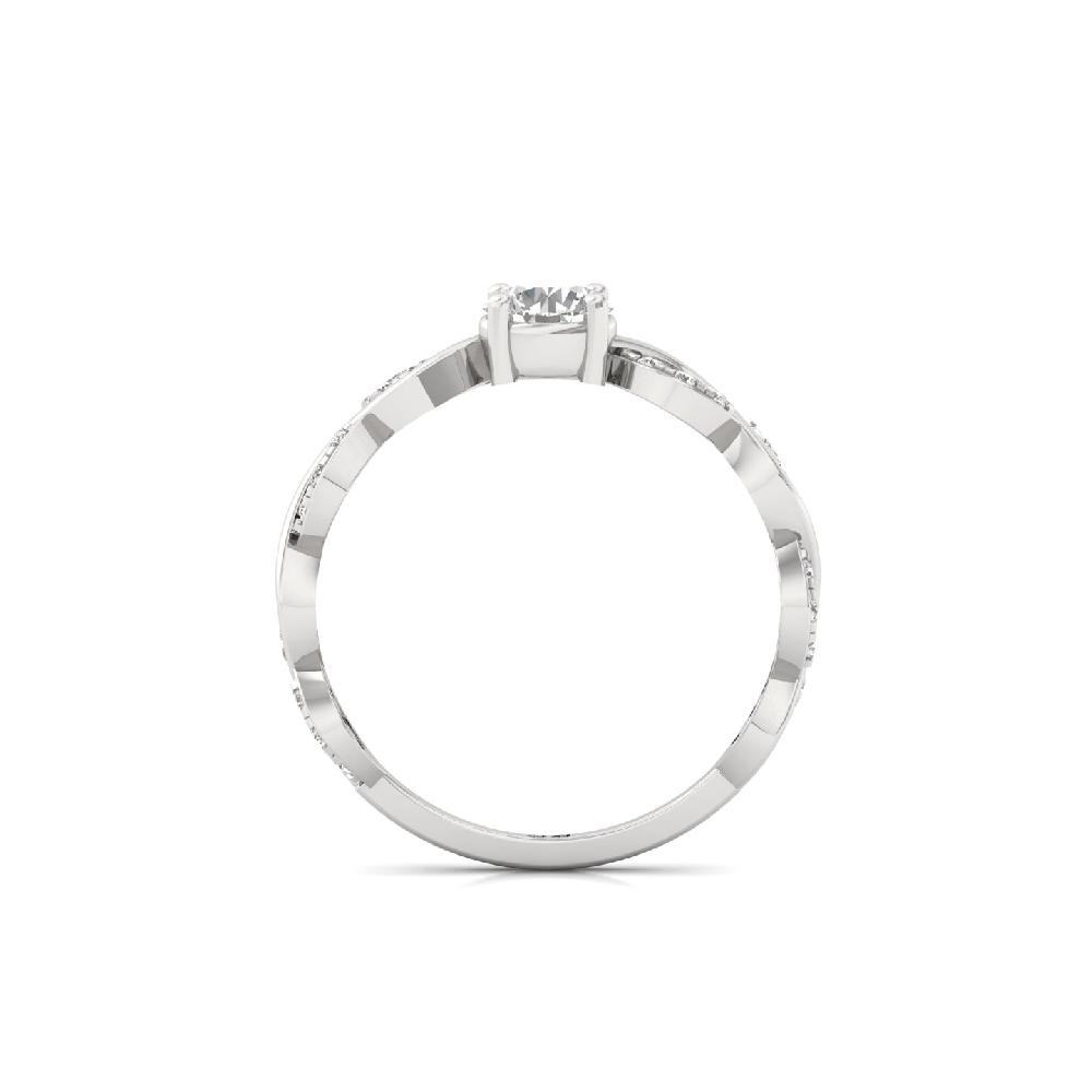 Timeless 0.52ct Round Cut Solitaire in Lab Grown Diamonds