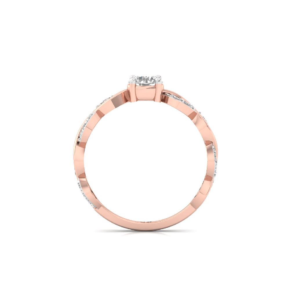 Timeless 0.52ct Round Cut Solitaire in Lab Grown Diamonds