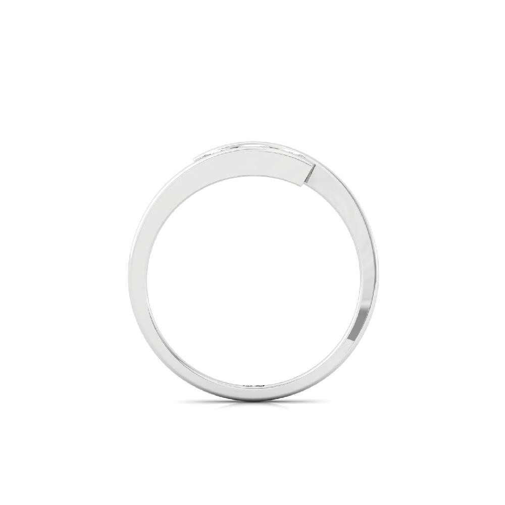 Three Stone CVD Lab Grown Diamond Ring 