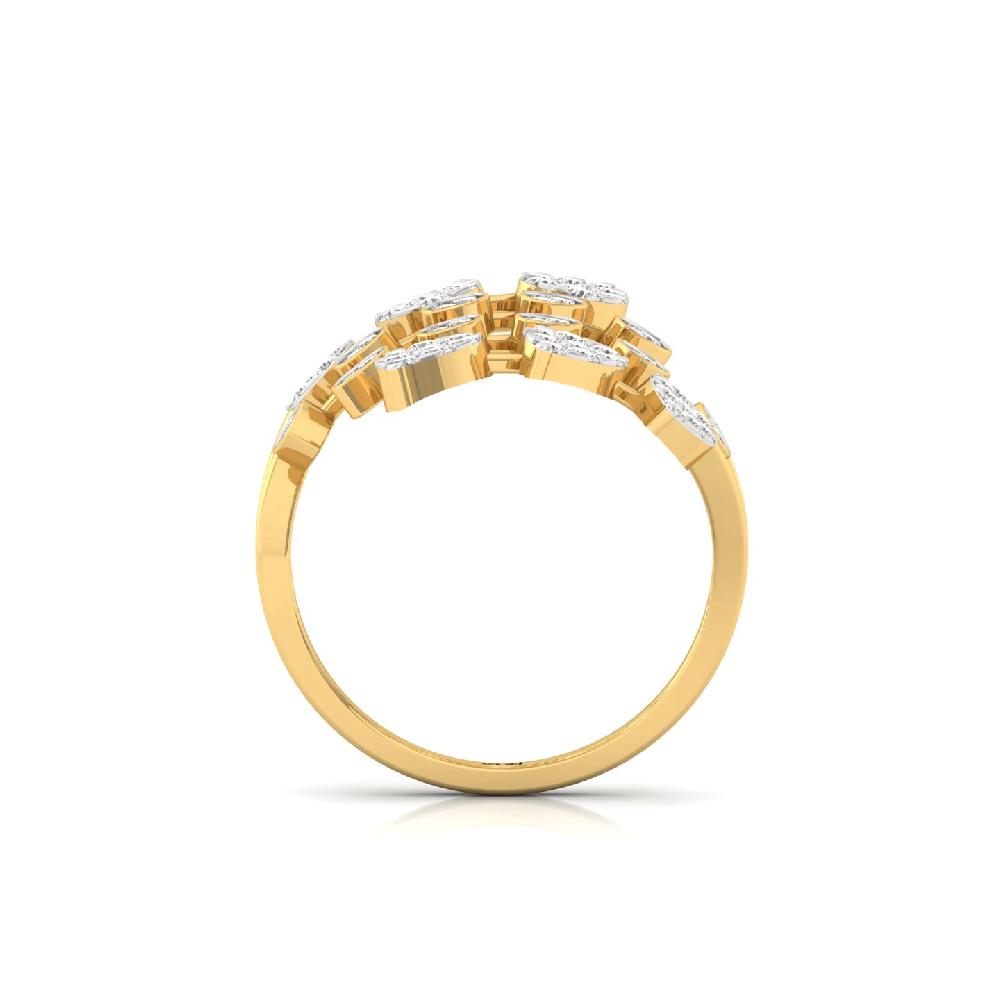 Luxury Round Cut  Lab Grown Diamond Ring