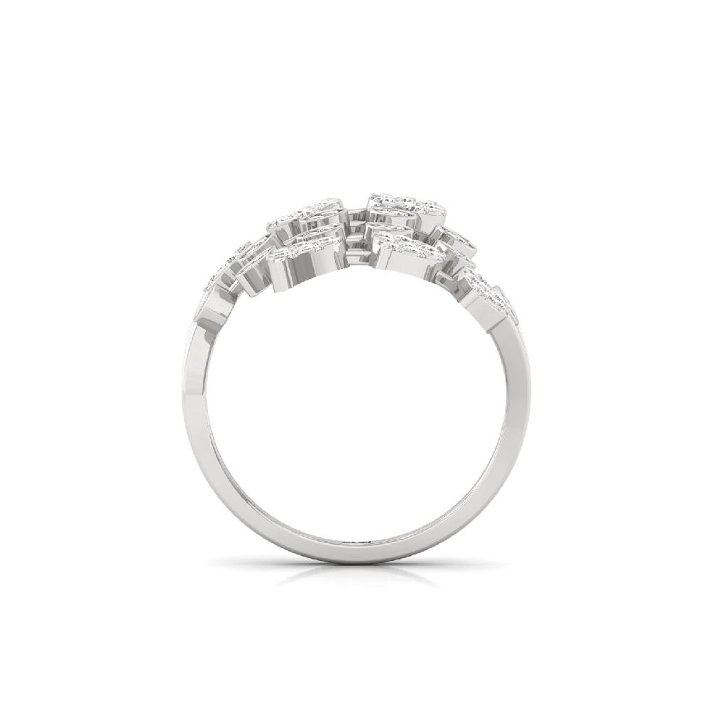 Luxury Round Cut  Lab Grown Diamond Ring