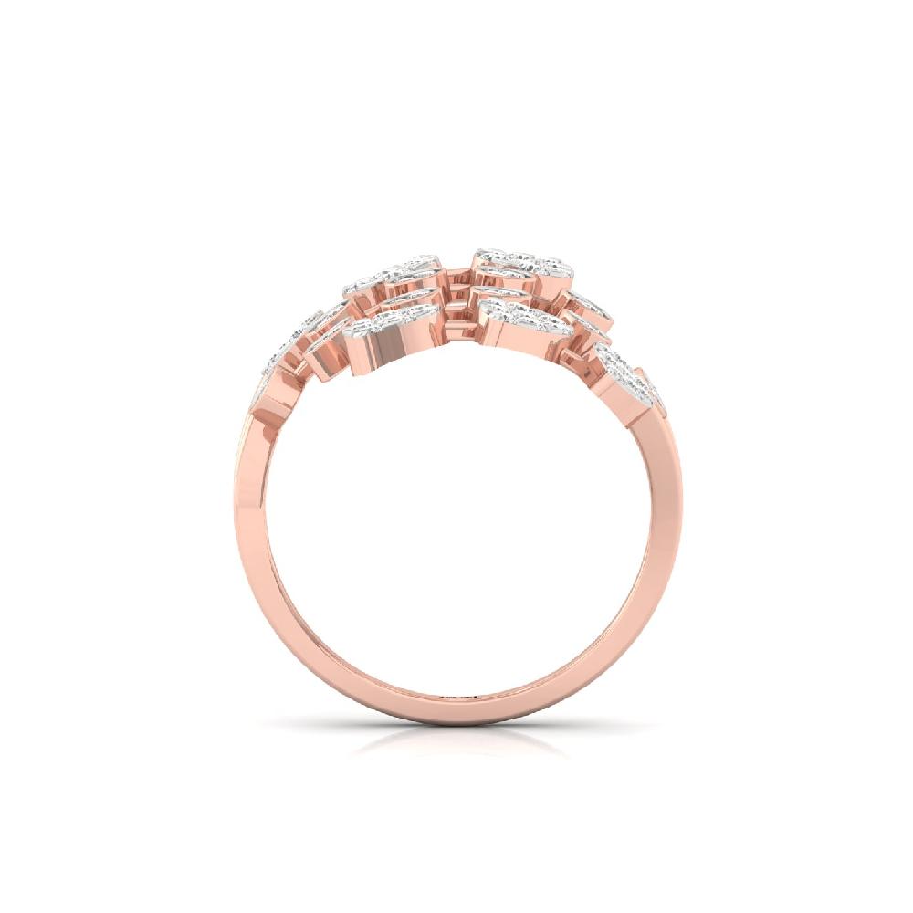 Luxury Round Cut  Lab Grown Diamond Ring