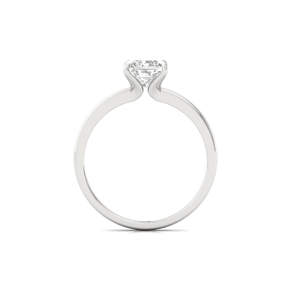 1.04ct Princess Cut Solitaire Lab Grown Diamond Ring