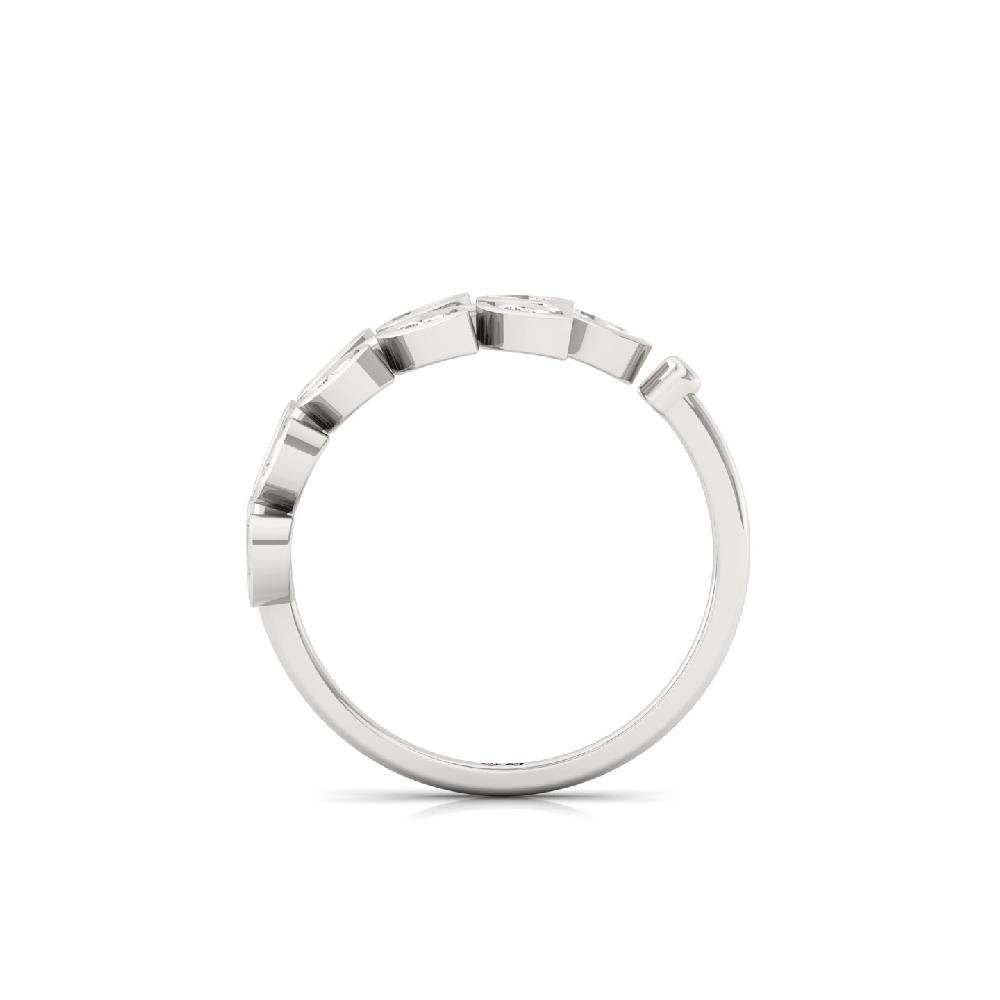 Harmony Round CVD Diamond Band Ring