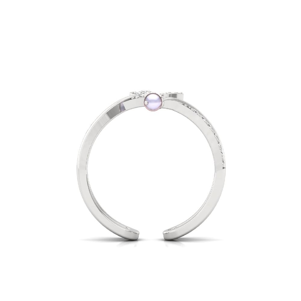 Artisan Scatter Set CVD Diamond Wide Band Ring